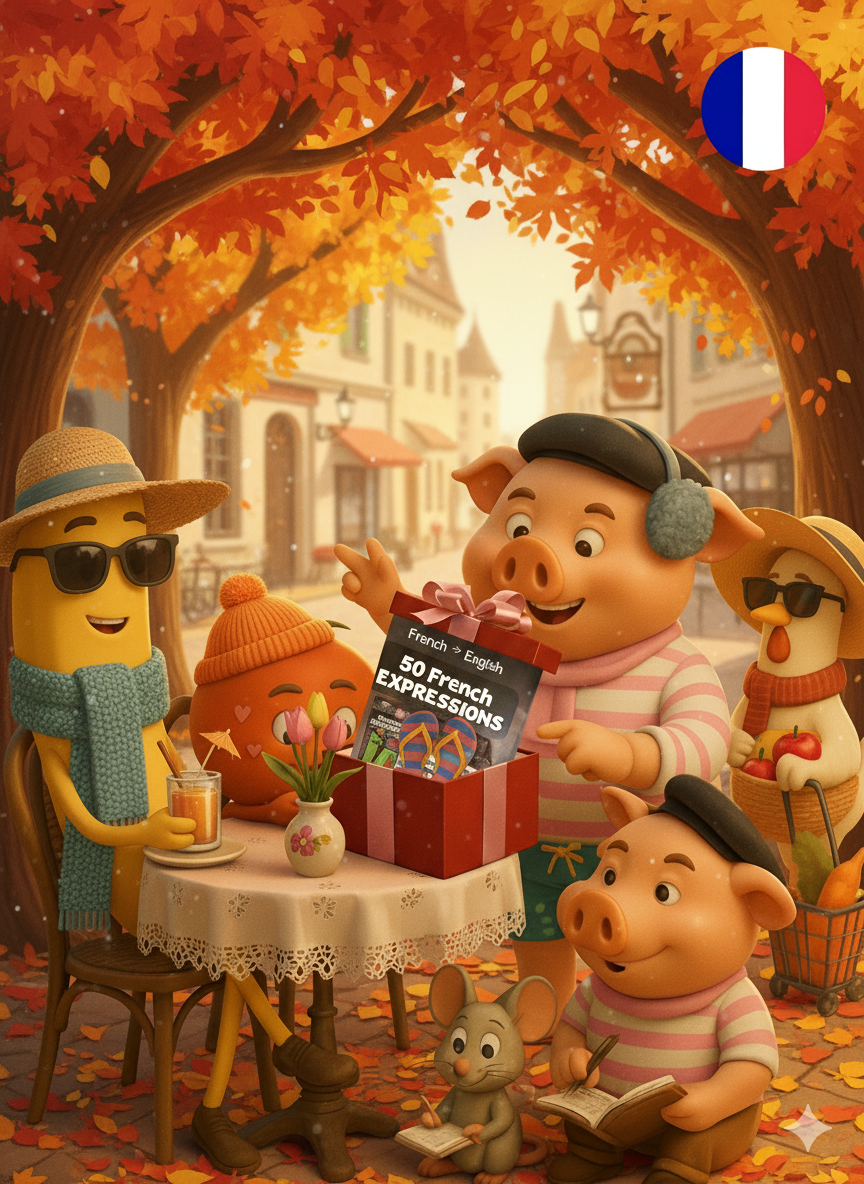 Autumn French cultural scene