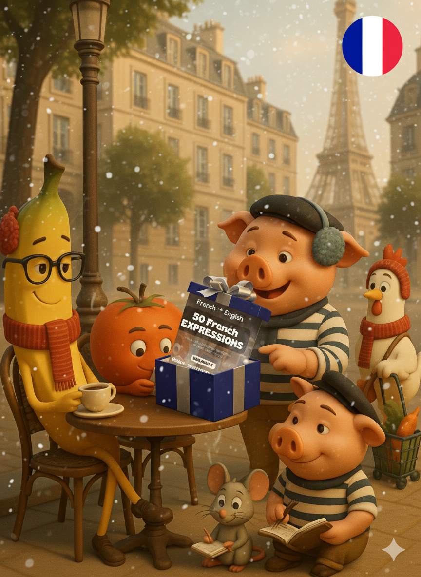 Winter French cultural scene